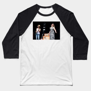 Jackie Greene and Joan Osborne Trigger Hippy Photograph Baseball T-Shirt